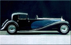 Photo:  Bugatti Royale Type 41 Coupe Napoleon. 20's 